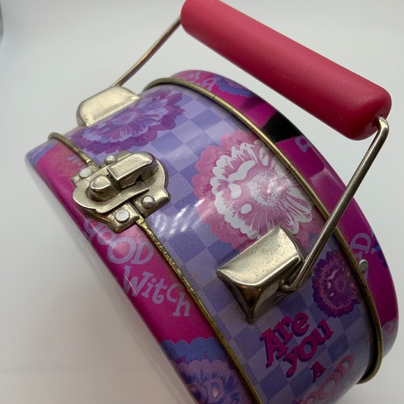 VTG Wizard of Oz Glinda Good Witch Wicked Bad Witch Tin Collectible Lunch Box - Picture 11 of 16